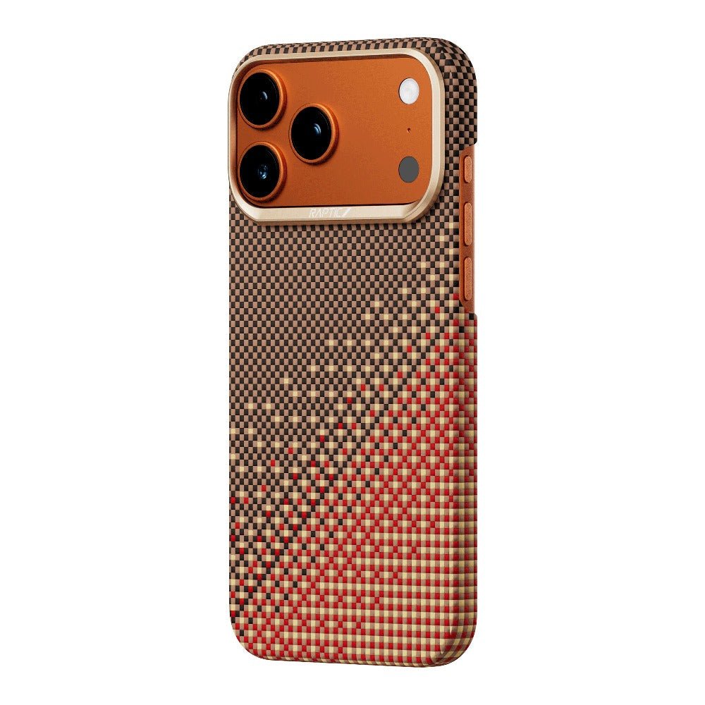 Apple iPhone 17 Pro Max Kılıf M - safe Şarj Özellikli Raptic Aramid Skin Serenity Serisi Kapak - raptic