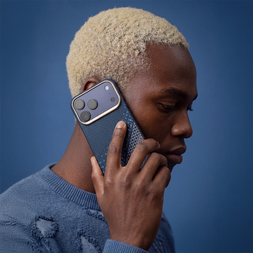 Apple iPhone 17 Pro Max Kılıf M - safe Şarj Özellikli Raptic Aramid Skin Serenity Serisi Kapak - raptic