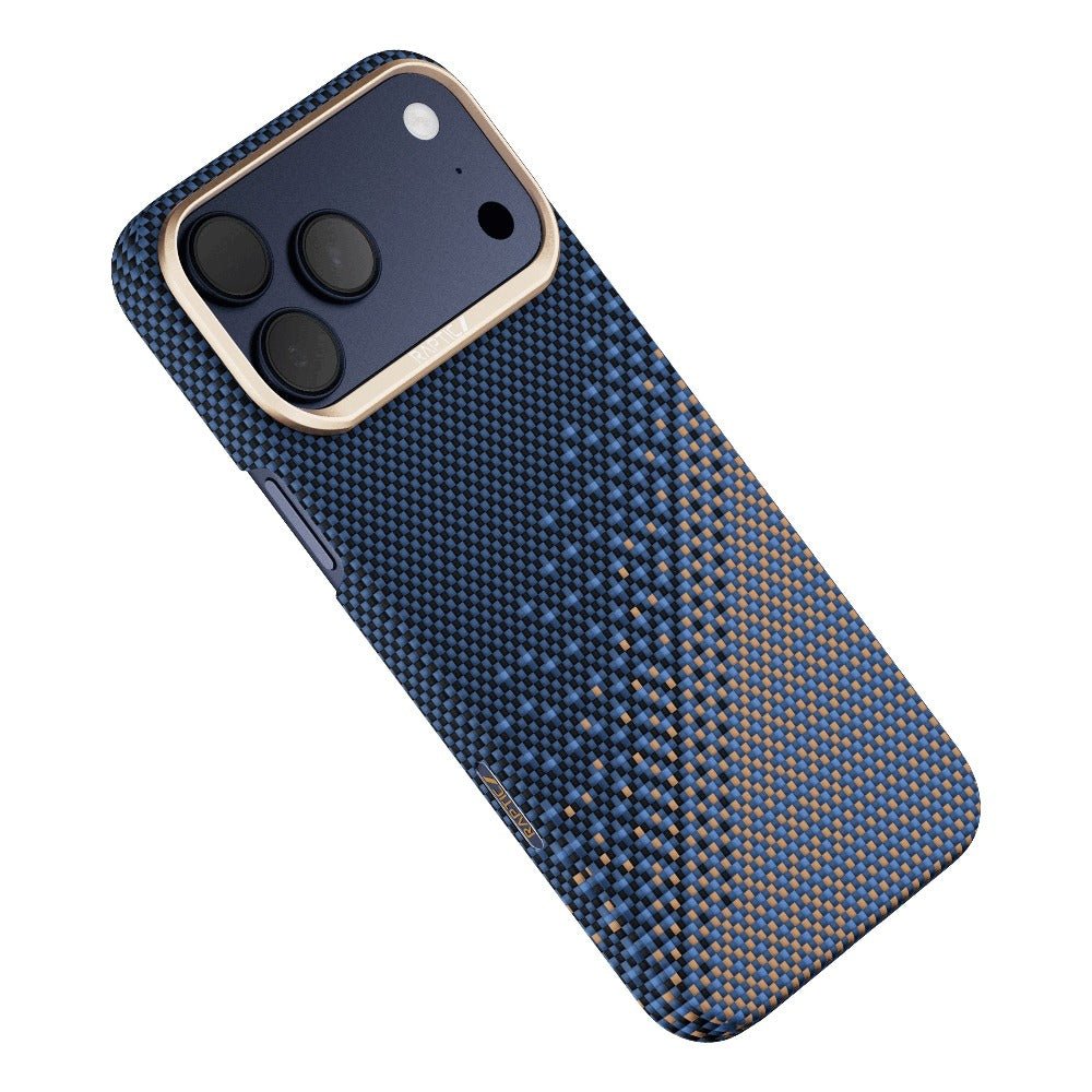 Apple iPhone 17 Pro Max Kılıf M - safe Şarj Özellikli Raptic Aramid Skin Serenity Serisi Kapak - raptic