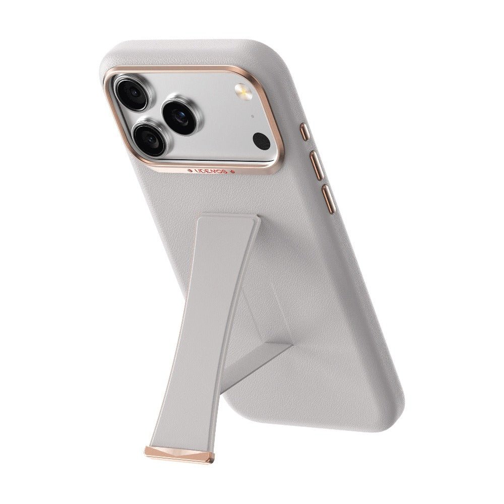 Apple iPhone 17 Pro Max Kılıf M - Safe Şarj Özellikli Standlı Udemos İndependence Serisi Kapak - raptic