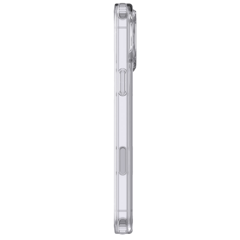 Apple iPhone 18 Pro Max Kılıf M-Safe Şarj Özellikli Raptic Air Clear Serisi Airbagli Şeffaf Kapak