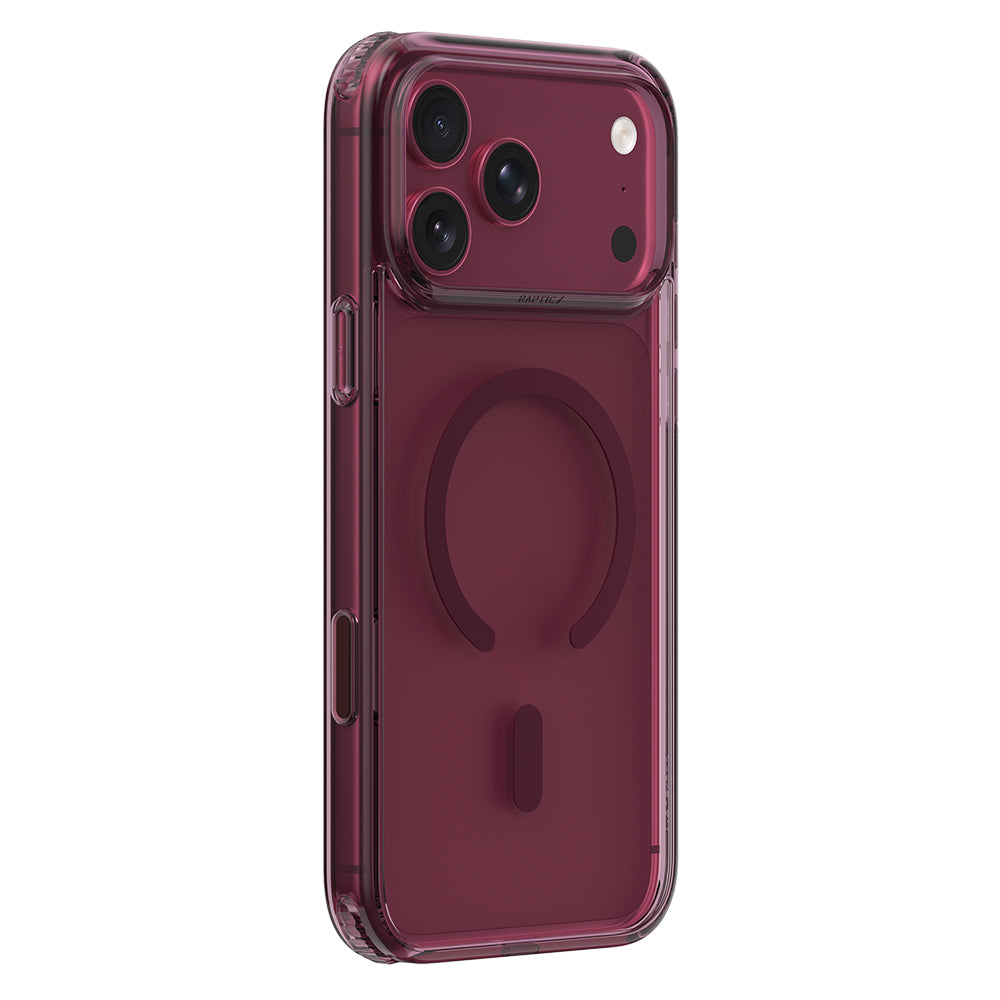 Apple iPhone 18 Pro Max Kılıf M-Safe Şarj Özellikli Raptic Air Clear Serisi Airbagli Şeffaf Kapak