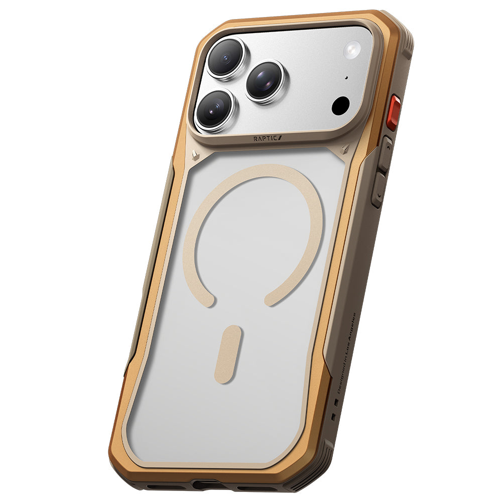 Apple iPhone 18 Pro Max Kılıf  M-Safe Şarj Özellikli Raptic Shield Evo Serisi Airbagli Kapak