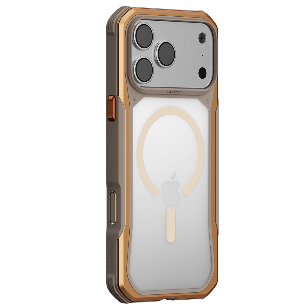 Apple iPhone 18 Pro Max Kılıf  M-Safe Şarj Özellikli Raptic Shield Evo Serisi Airbagli Kapak