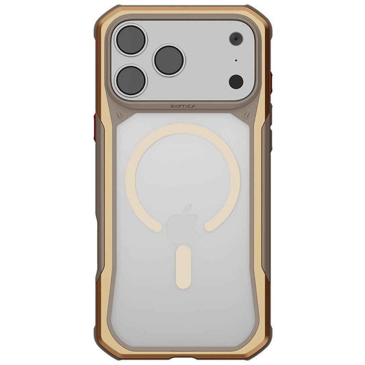 Apple iPhone 18 Pro  Kılıf  M-Safe Şarj Özellikli Raptic Shield Evo Serisi Airbagli Kapak