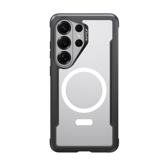 Galaxy S26 Ultra Kılıf M - safe Şarj Özellikli Airbagli Raptic Shield Serisi Şeffaf Arka Yüzey Kapak - raptic