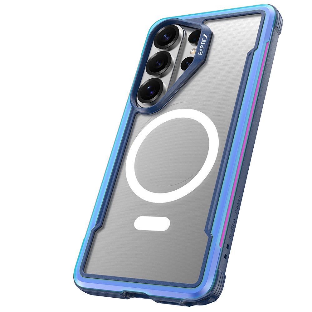 Galaxy S26 Ultra Kılıf M - safe Şarj Özellikli Airbagli Raptic Shield Serisi Şeffaf Arka Yüzey Kapak - raptic