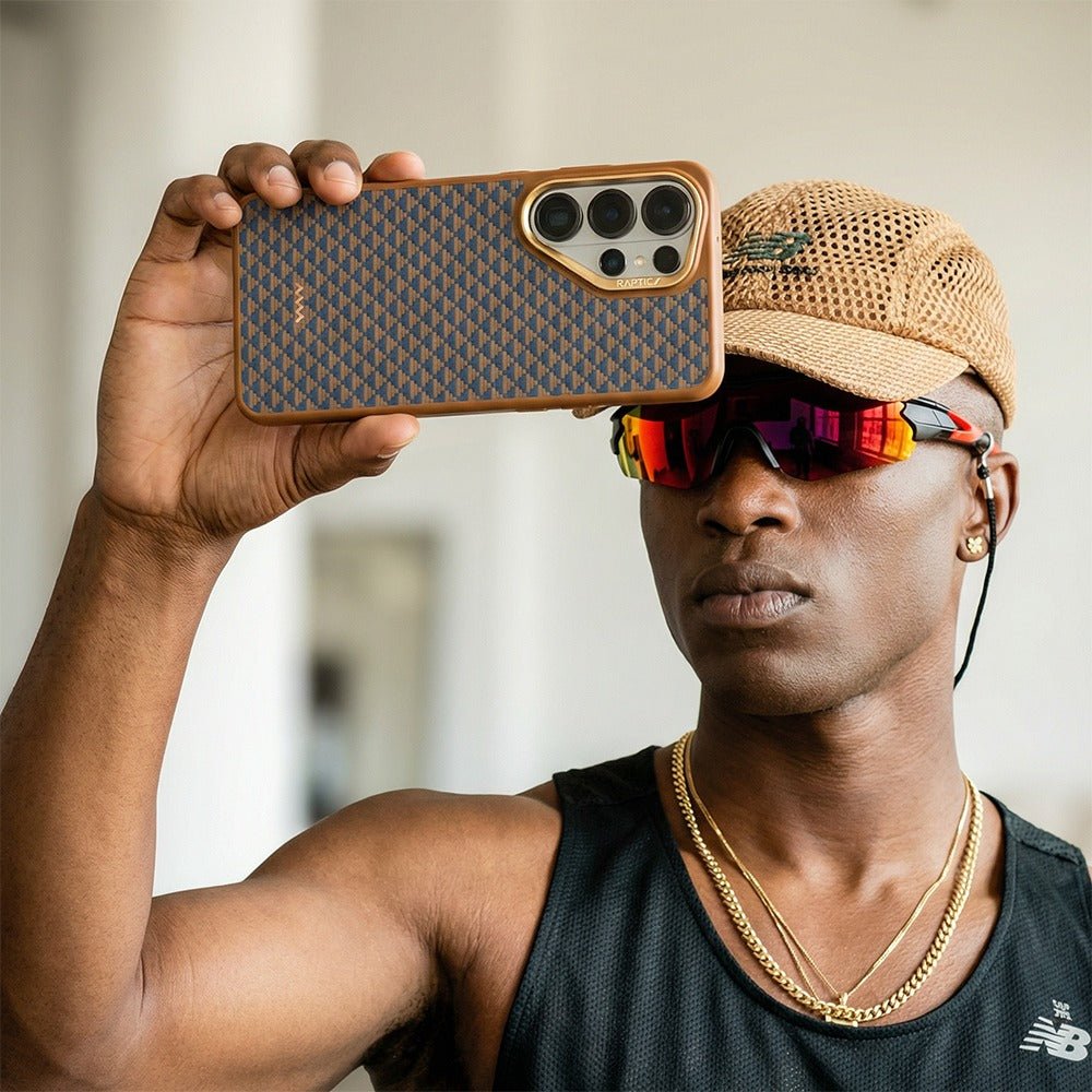 Galaxy S26 Ultra Kılıf M - safe Şarj Özellikli Raptic Aramid Skin Dual Serisi Kapak - raptic