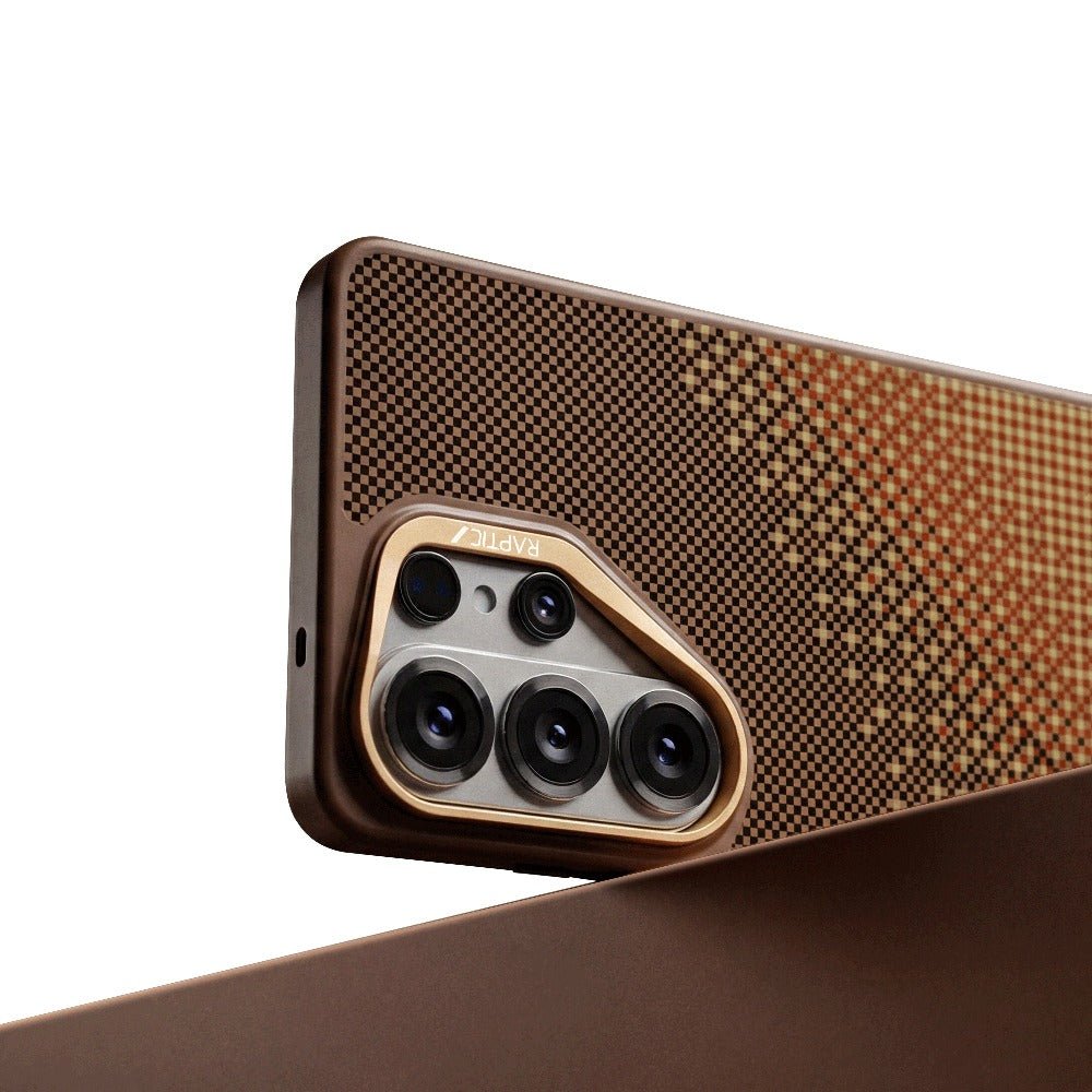 Galaxy S26 Ultra Kılıf M - safe Şarj Özellikli Raptic Aramid Skin Dual Serisi Kapak - raptic