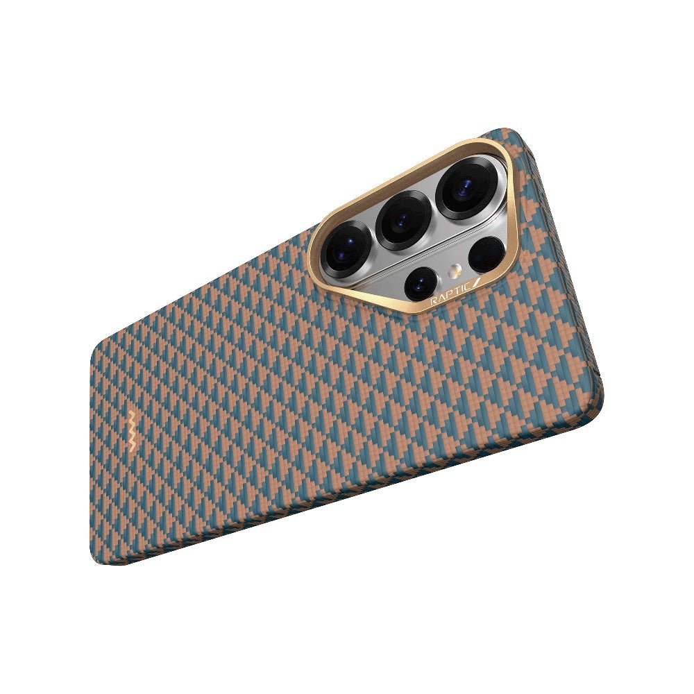 Galaxy S26 Ultra Kılıf M - safe Şarj Özellikli Raptic Aramid Skin Origin Serisi Kapak - raptic