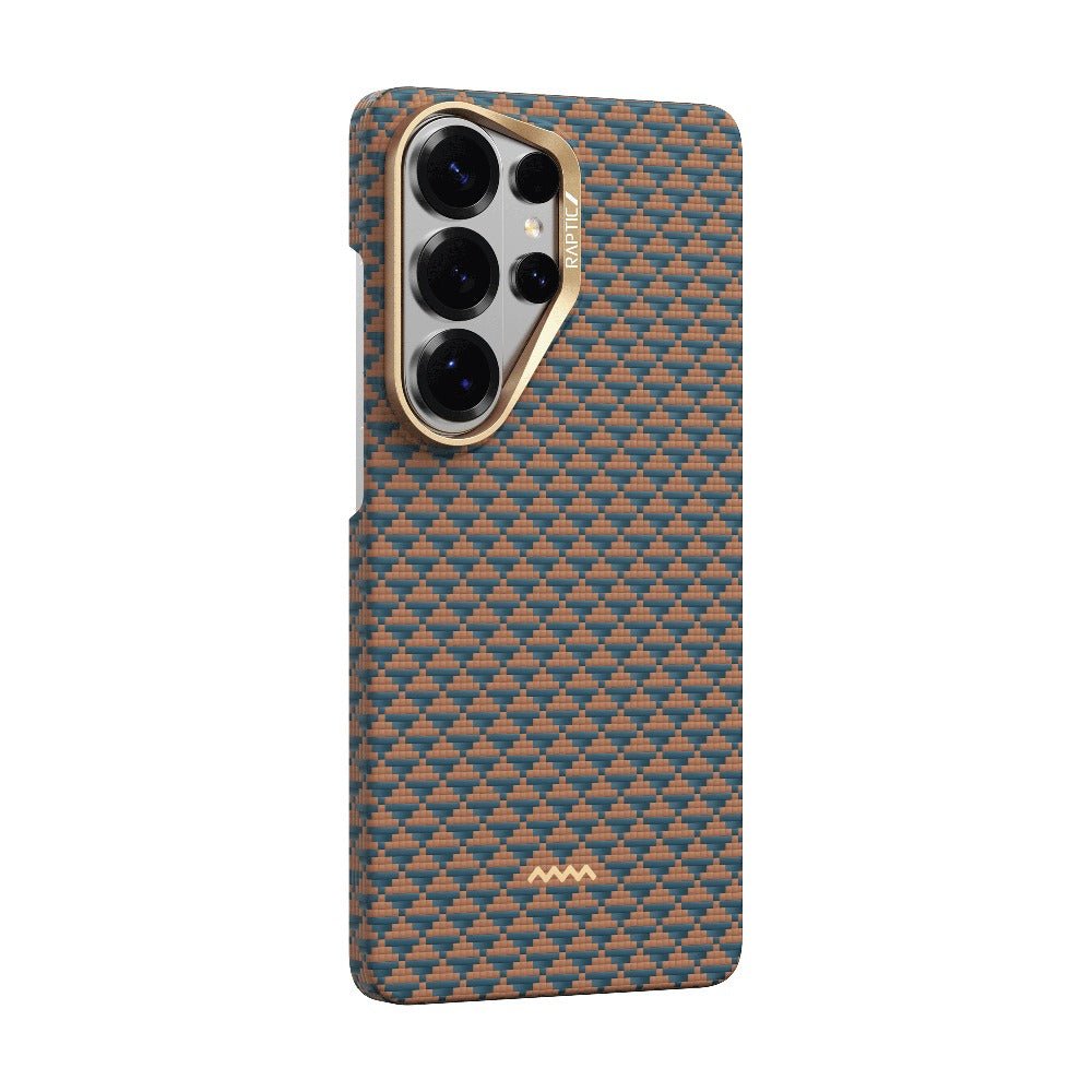 Galaxy S26 Ultra Kılıf M - safe Şarj Özellikli Raptic Aramid Skin Origin Serisi Kapak - raptic