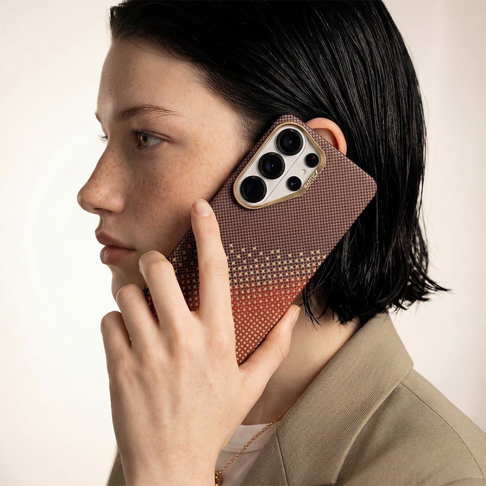 Galaxy S26 Ultra Kılıf M - safe Şarj Özellikli Raptic Aramid Skin Serisi Kapak - raptic