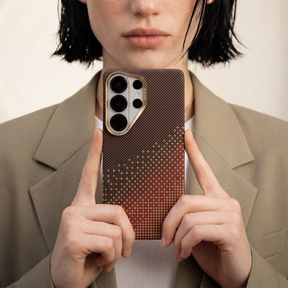 Galaxy S26 Ultra Kılıf M - safe Şarj Özellikli Raptic Aramid Skin Serisi Kapak - raptic