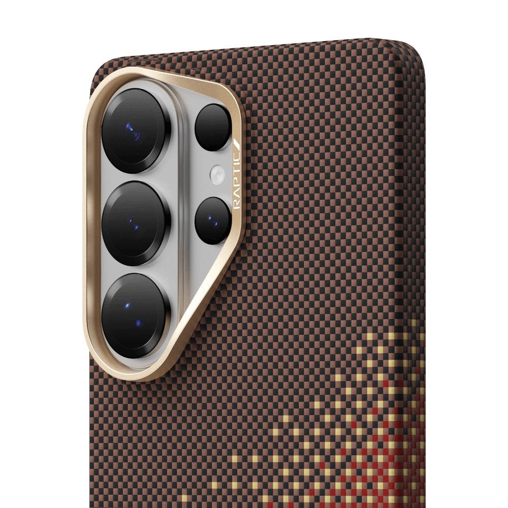 Galaxy S26 Ultra Kılıf M - safe Şarj Özellikli Raptic Aramid Skin Serisi Kapak - raptic