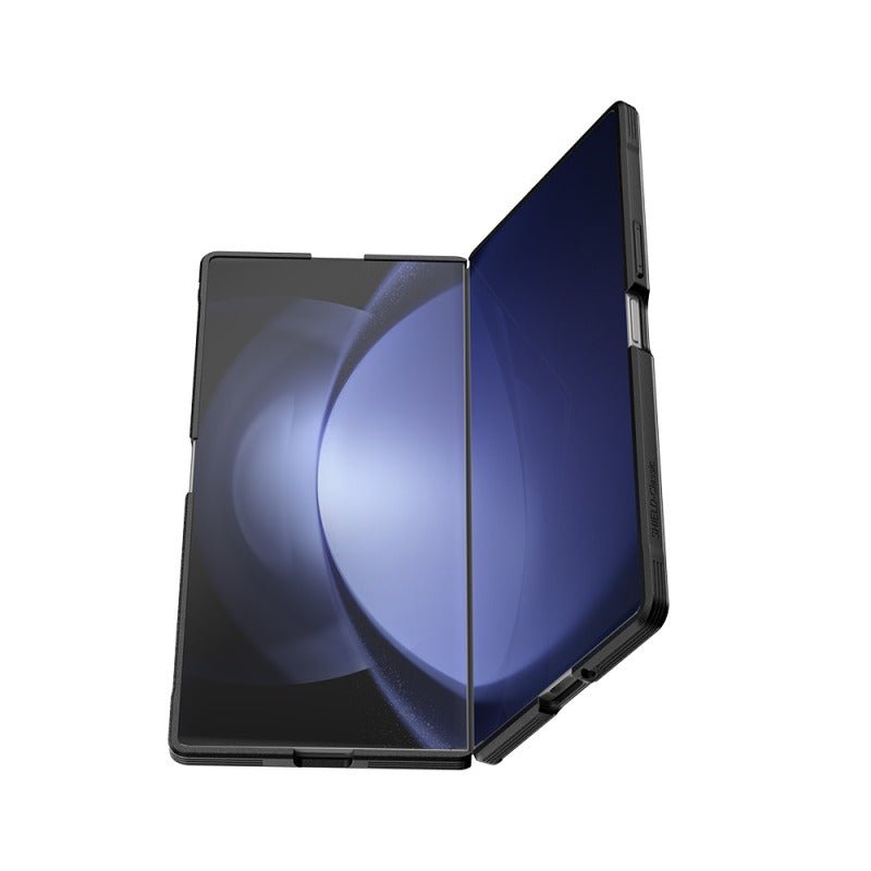 Galaxy Z Fold 7 Kılıf M - safe Şarj Özellikli Airbagli Raptic Shield Serisi Şeffaf Arka Yüzey Kapak - raptic