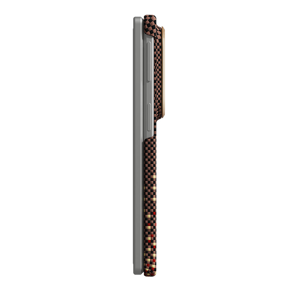 Galaxy Z Fold 8 Kılıf M-safe Şarj Özellikli Raptic Aramid SkinPro Serenity Serisi Kapak