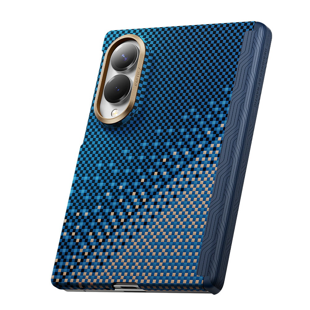 Galaxy Z Fold 8 Kılıf M-safe Şarj Özellikli Raptic Aramid SkinPro Serenity Serisi Kapak