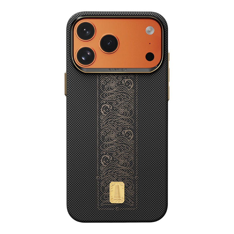 Apple iPhone 17 Pro Max Kılıf M-safe Şarj Özellikli  Raptic Aramid Skin Rise Serisi Kapak