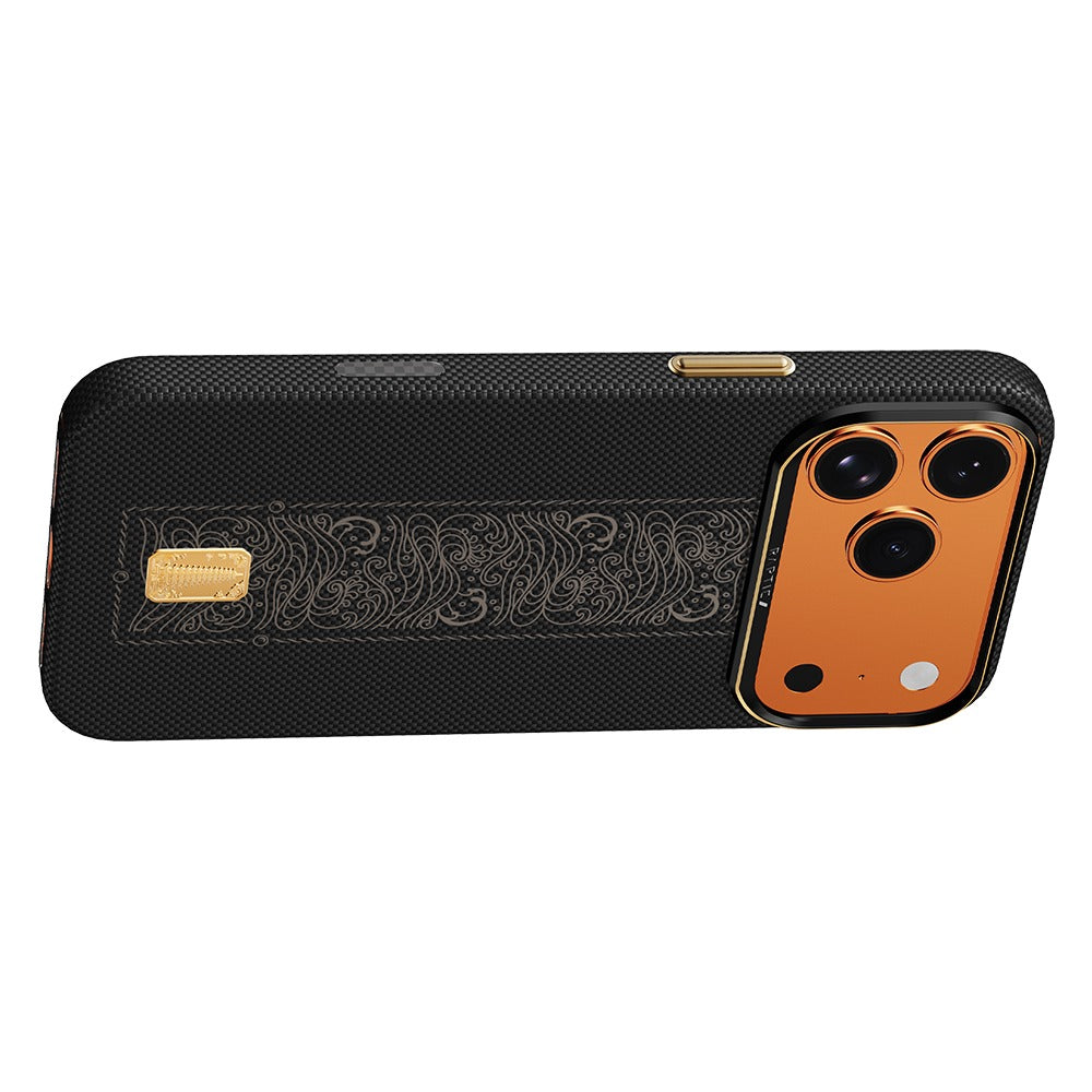 Apple iPhone 17 Pro Kılıf M-safe Şarj Özellikli Raptic Aramid Skin Rise Serisi Kapak