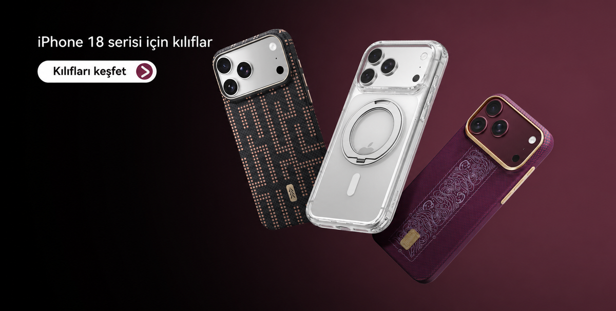 Raptic iPhone 18 serisi kılıfları